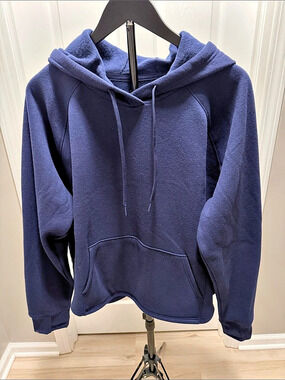 Tek gear woman’s Pullover Hoodie Blue XXL NWT